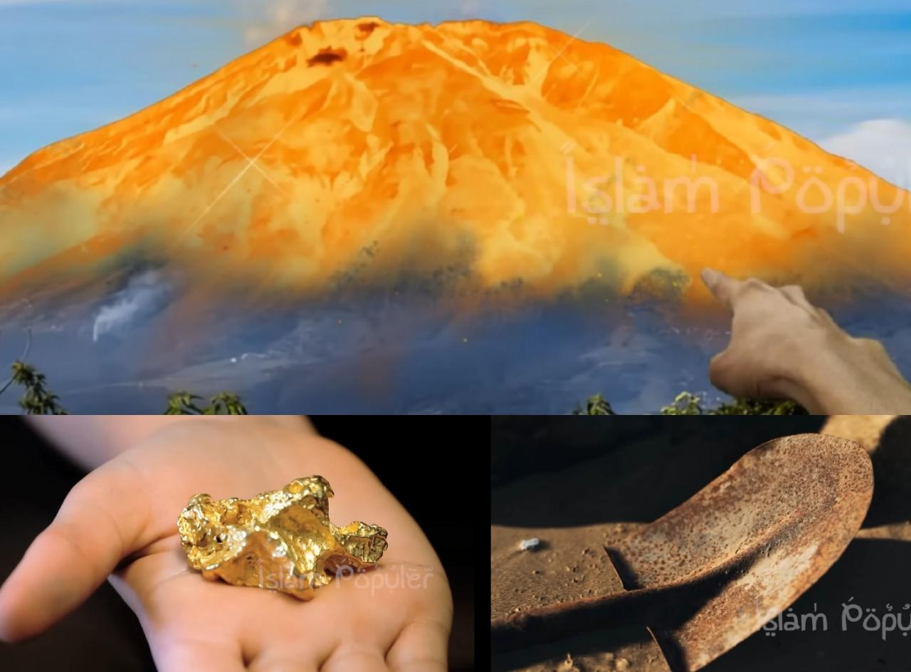 Gunung Emas Muncul di Kongo, Warga Berburu dengan Sekop hingga Tangan Kosong