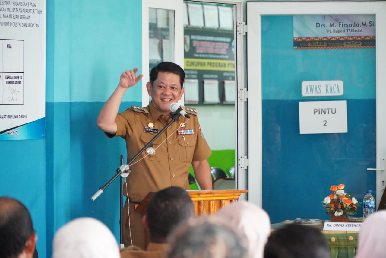 Tegas, PJ Bupati Tubaba Minta Dinkes Tingkatkan Pelayanan Kesehatan