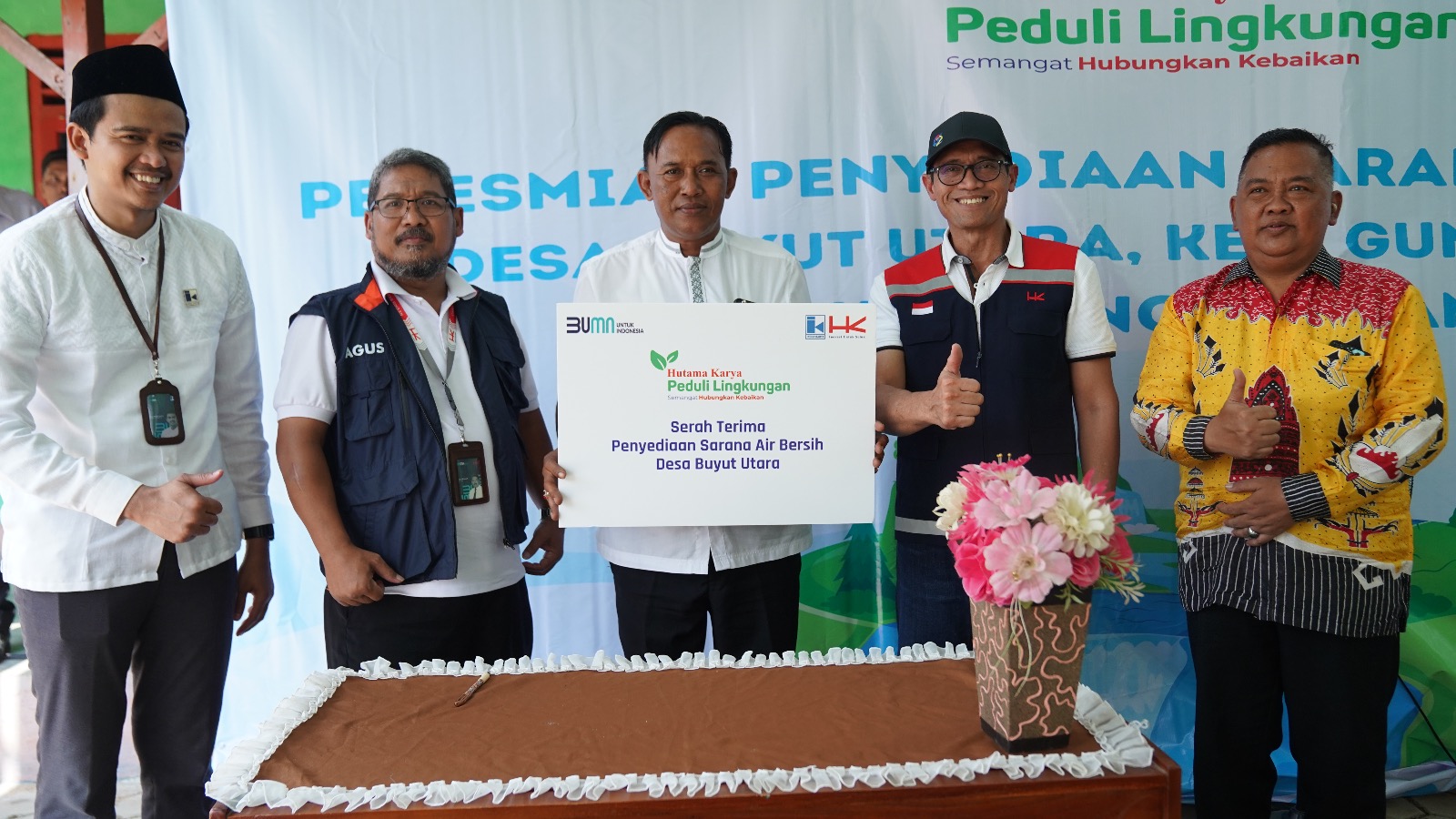 Hutama Karya Optimalkan Program Smart Water untuk Atasi Permasalahan Air Bersih di Lampung Tengah