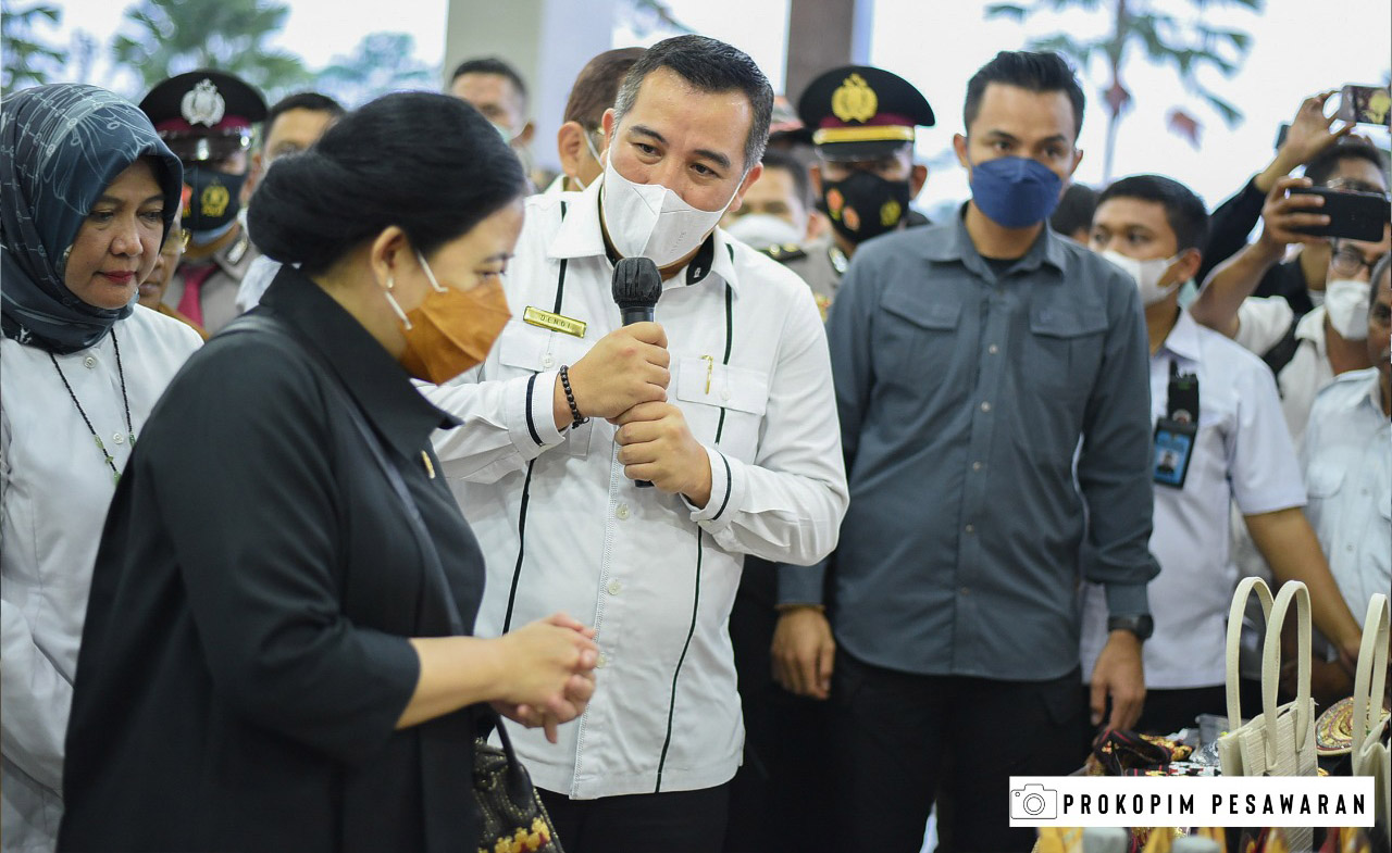 Kunjungan Puan Maharani, Pokdakan Pesawaran Curhat Soal Harga dan Mesin Pakan Ikan