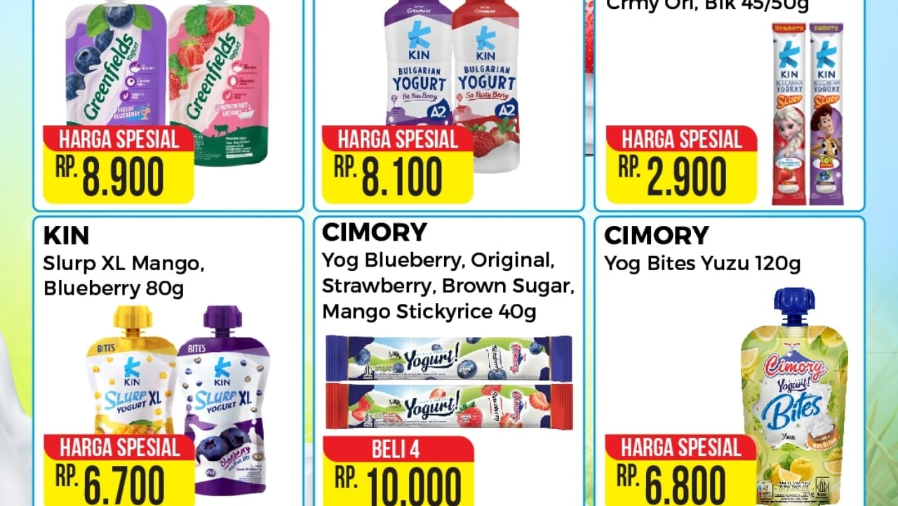 Promo Alfamart 25 April 2025, Menu Sarapan Sehat Dengan Yogurt Favorit, Dapatkan Harga Spesial!