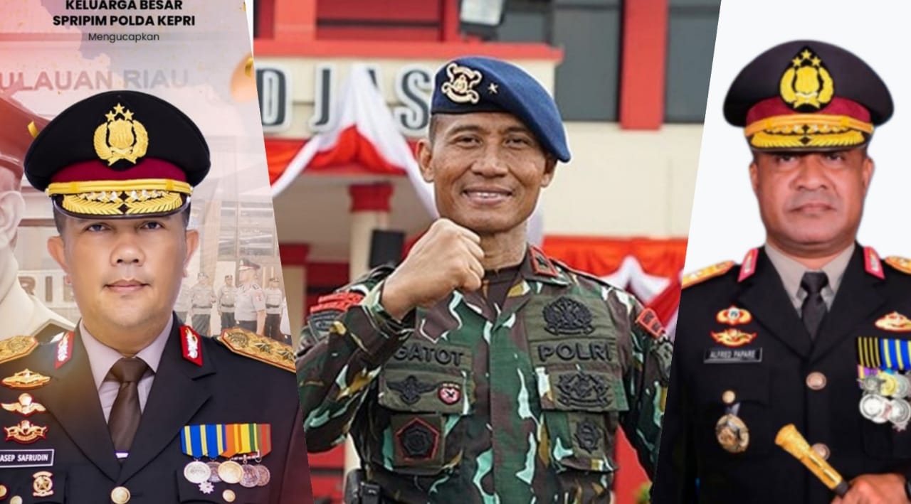 Kapolda Dengan Pangkat Bintang Satu, Ada Alumni Akpol 1991 dan Cucu Pahlawan Nasional