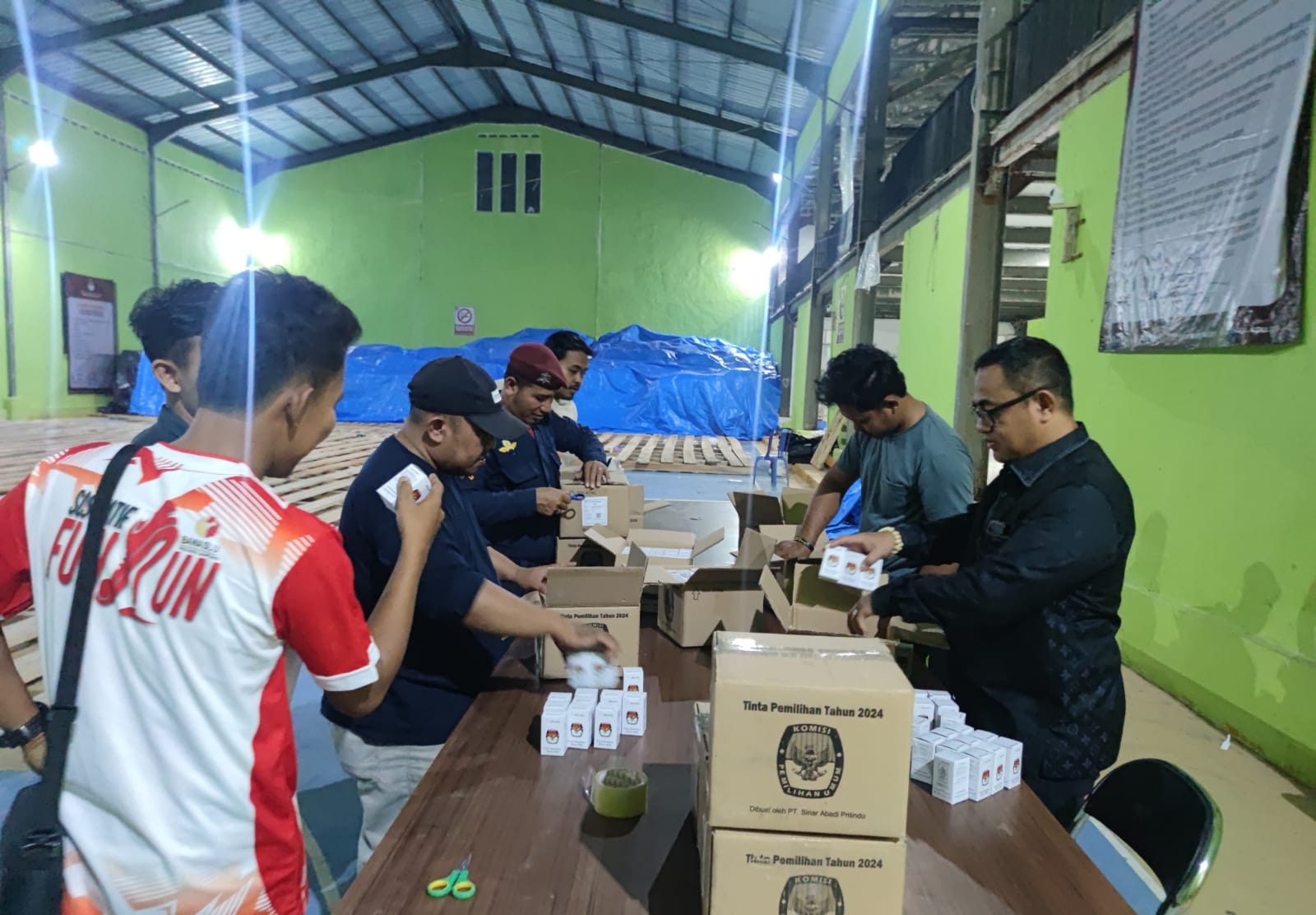KPU Mesuji Terima Logistik Tahap Pertama untuk Pilkada 2024, Berikut Rinciannya