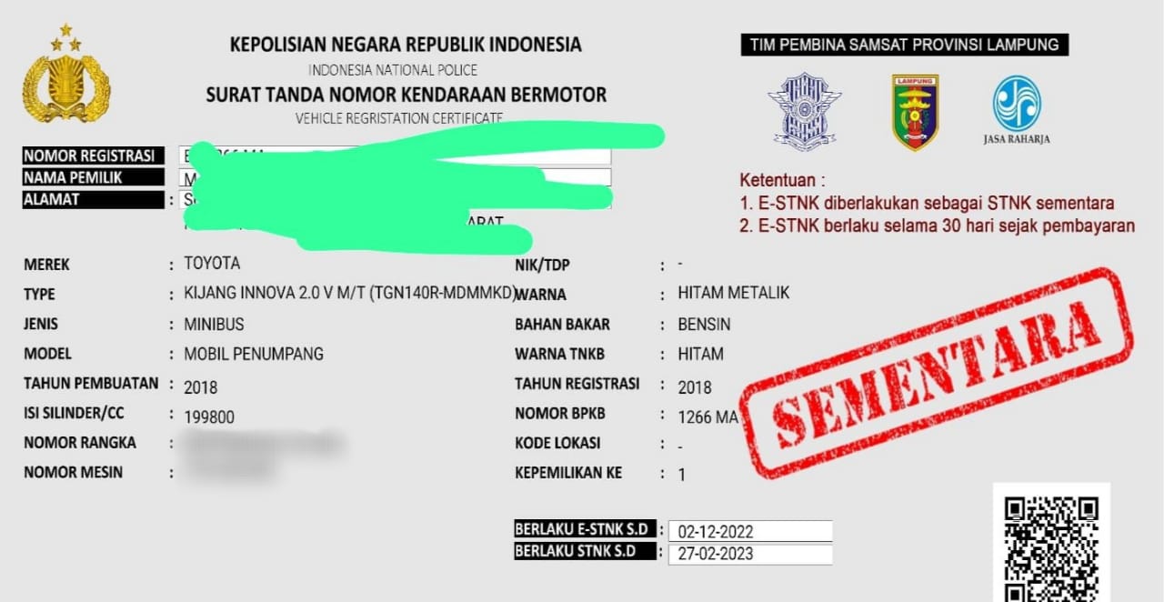 Bayar Pajak Lebih Mudah lewat Aplikasi E-Salam di Samsat Liwa