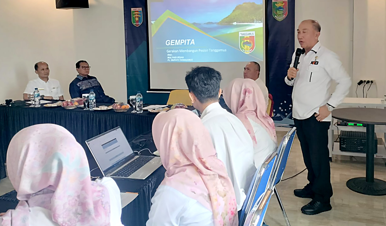 Gelar FGD, Susun Strategi Pengembangan Budidaya Lobster di Tanggamus Lampung
