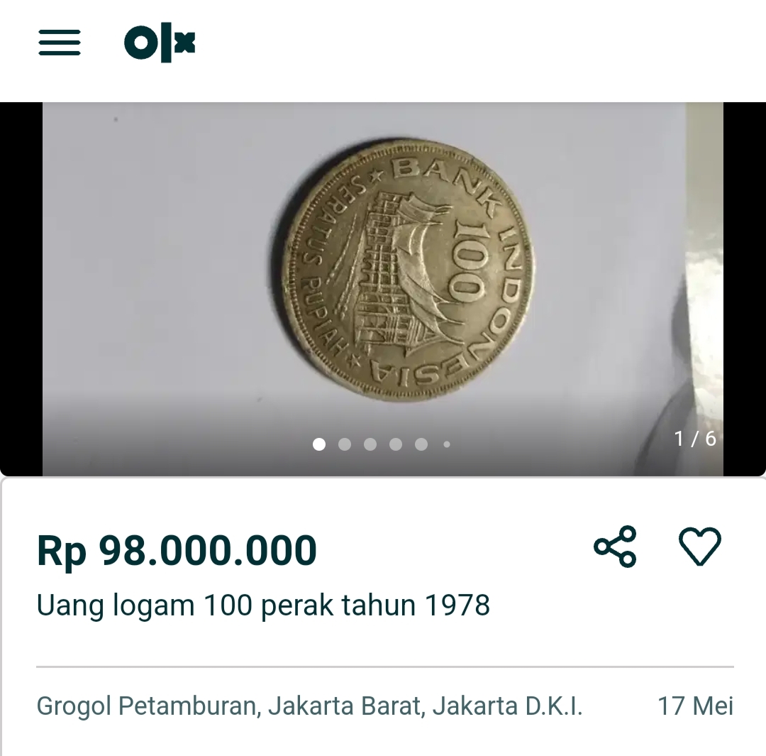 Warga Grogol Pasti Kaget ! Punya Rp.100 Gambar Rumah Gadang Jual Aja Deh, Bisa Dapat Cuan Hingga Rp.98 Juta