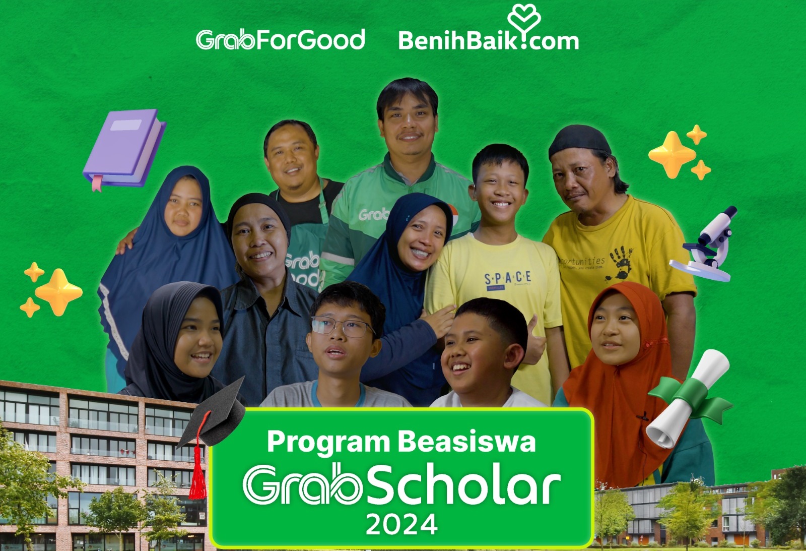 Masuki Tahun Ketiga, Program Beasiswa GrabScholar Kembali Hadirkan Bantuan Dana Pendidikan bagi Ribuan Pelajar