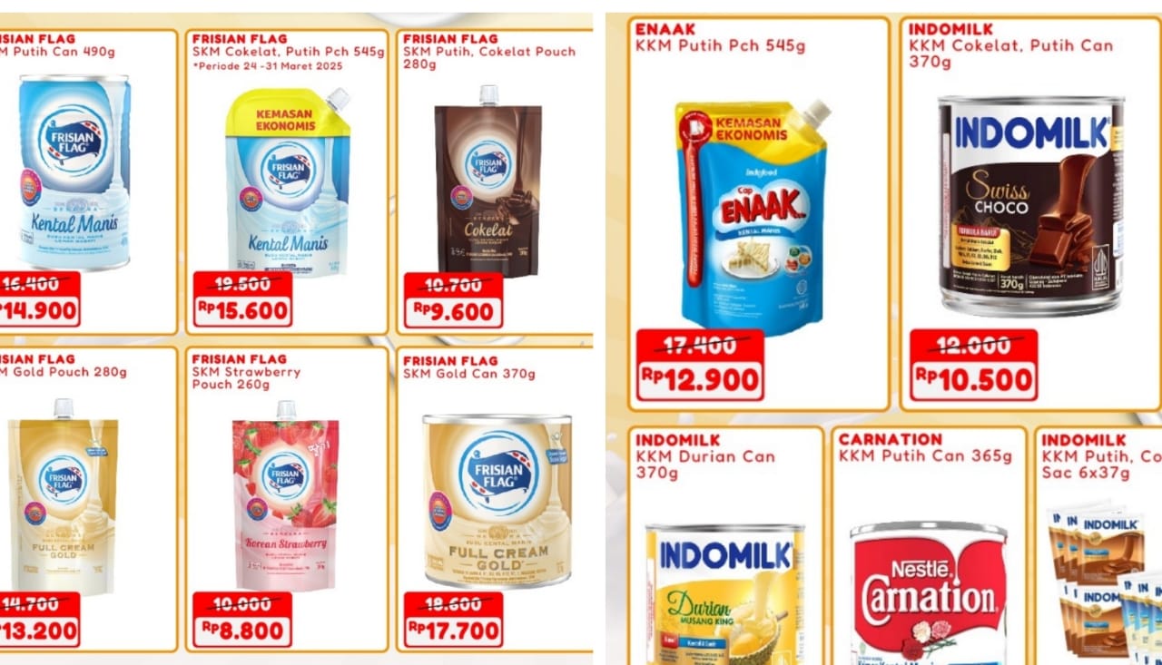 Promo Susu Kental Manis di Alfamart, Borong Sekarang Selagi Masih Ada!