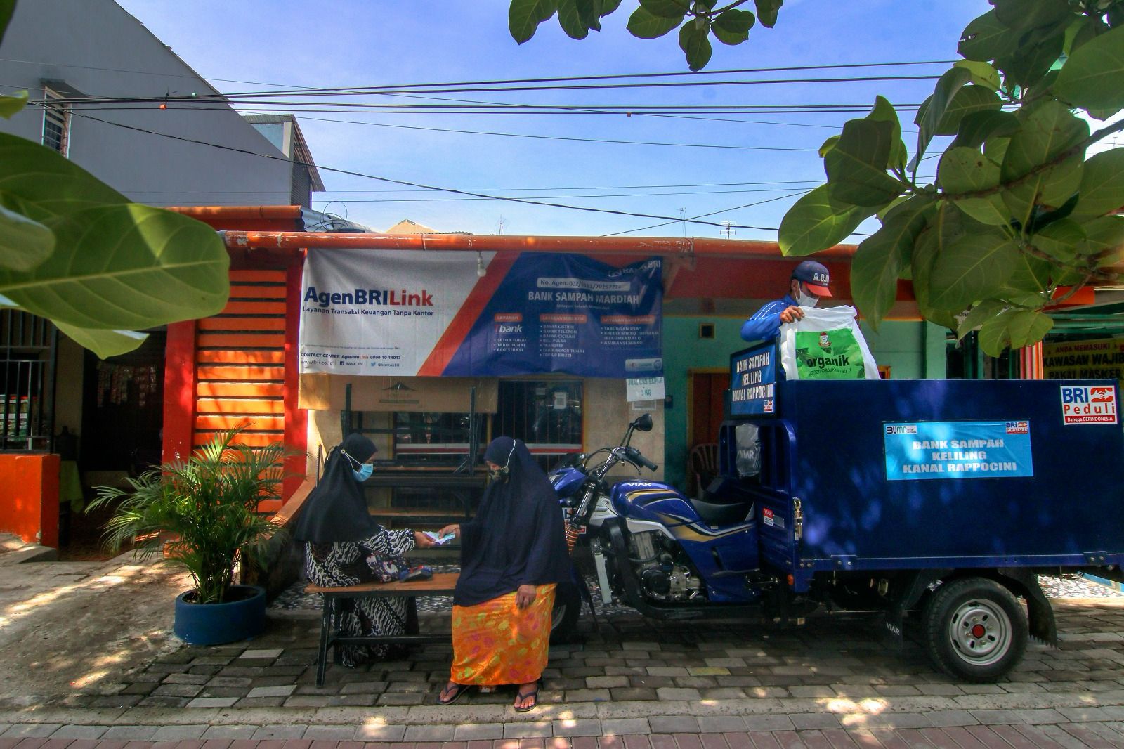Di Kayu Agung, Agen BRIlink Mudah Ditemui