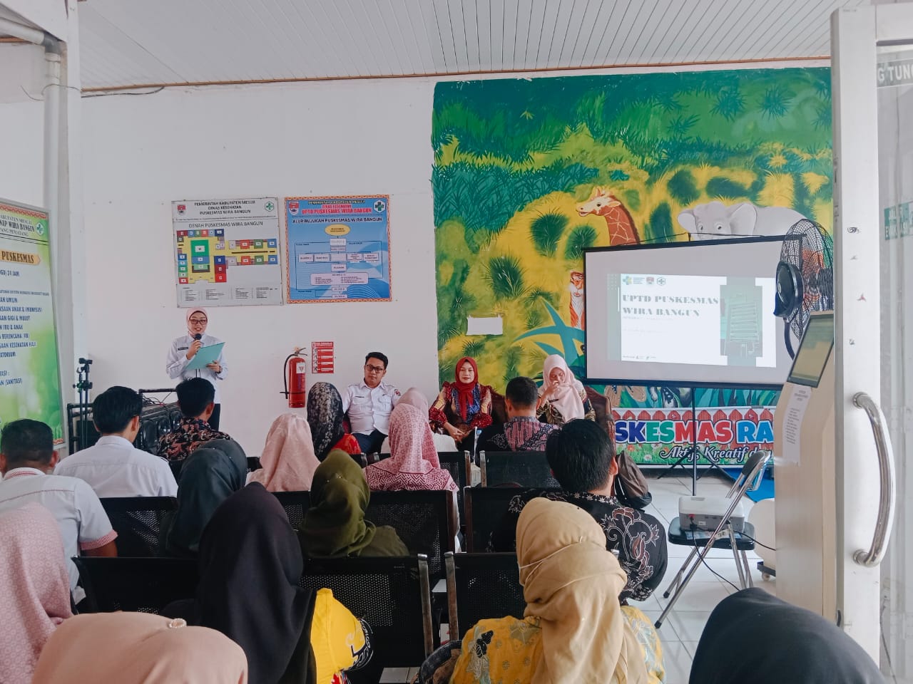 Puskesmas Wirabangun Jadi Percontohan di Mesuji Terkait Inovasi Integrasi Layanan Primer