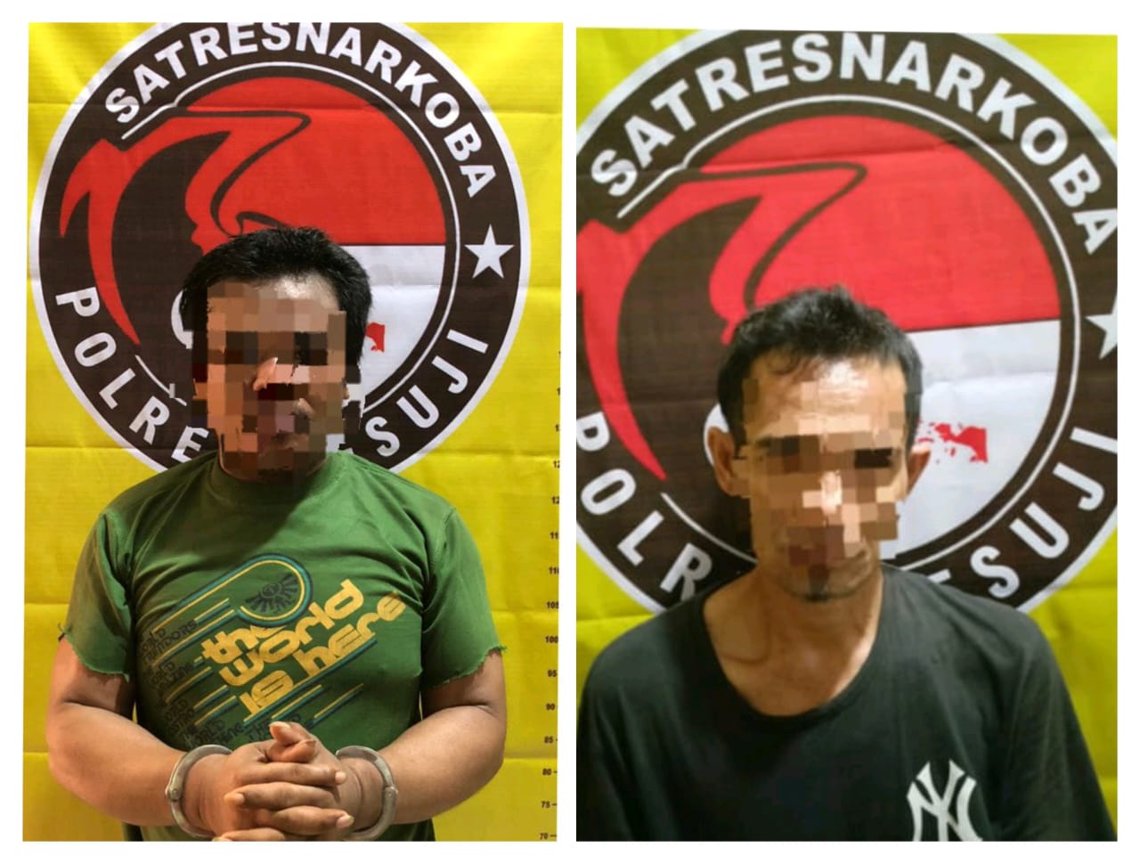 Sat Narkoba Polres Mesuji Tangkap Dua Pelaku Narkoba, Ini Identitasnya