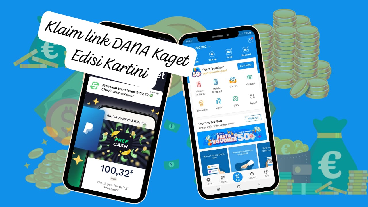 Ambil Sekarang! Link DANA Kaget Terbaru Edisi Kartini, Cairkan Saldo Gratis Sampai Rp 154.000 Sekali Taps