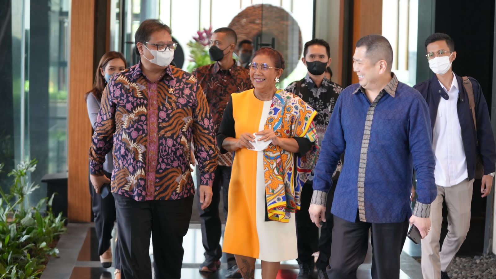 Pertemuan Airlangga, Susi Pudjiastuti, dan Hary Tanoe Bakal Berlanjut dengan Kejutan