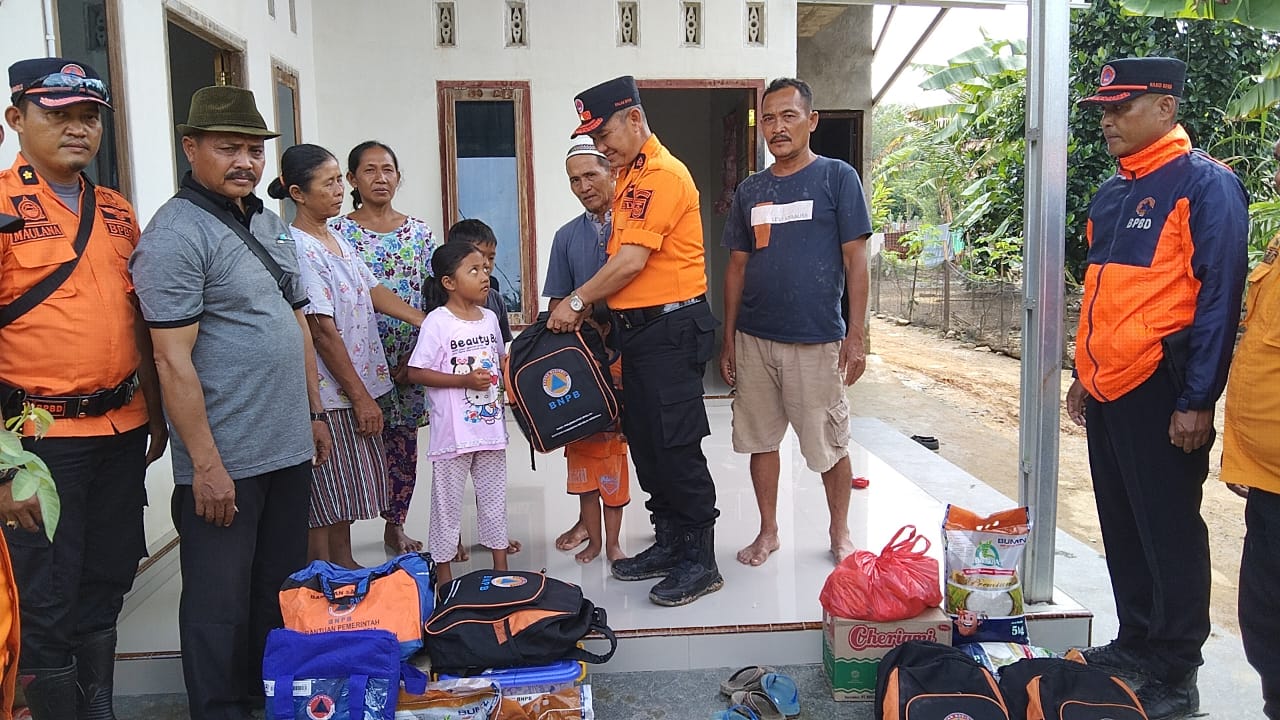 Gerak Cepat, Pemkab Mesuji Salurkan Bantuan ke Masyarakat Terkena Dampak Banjir