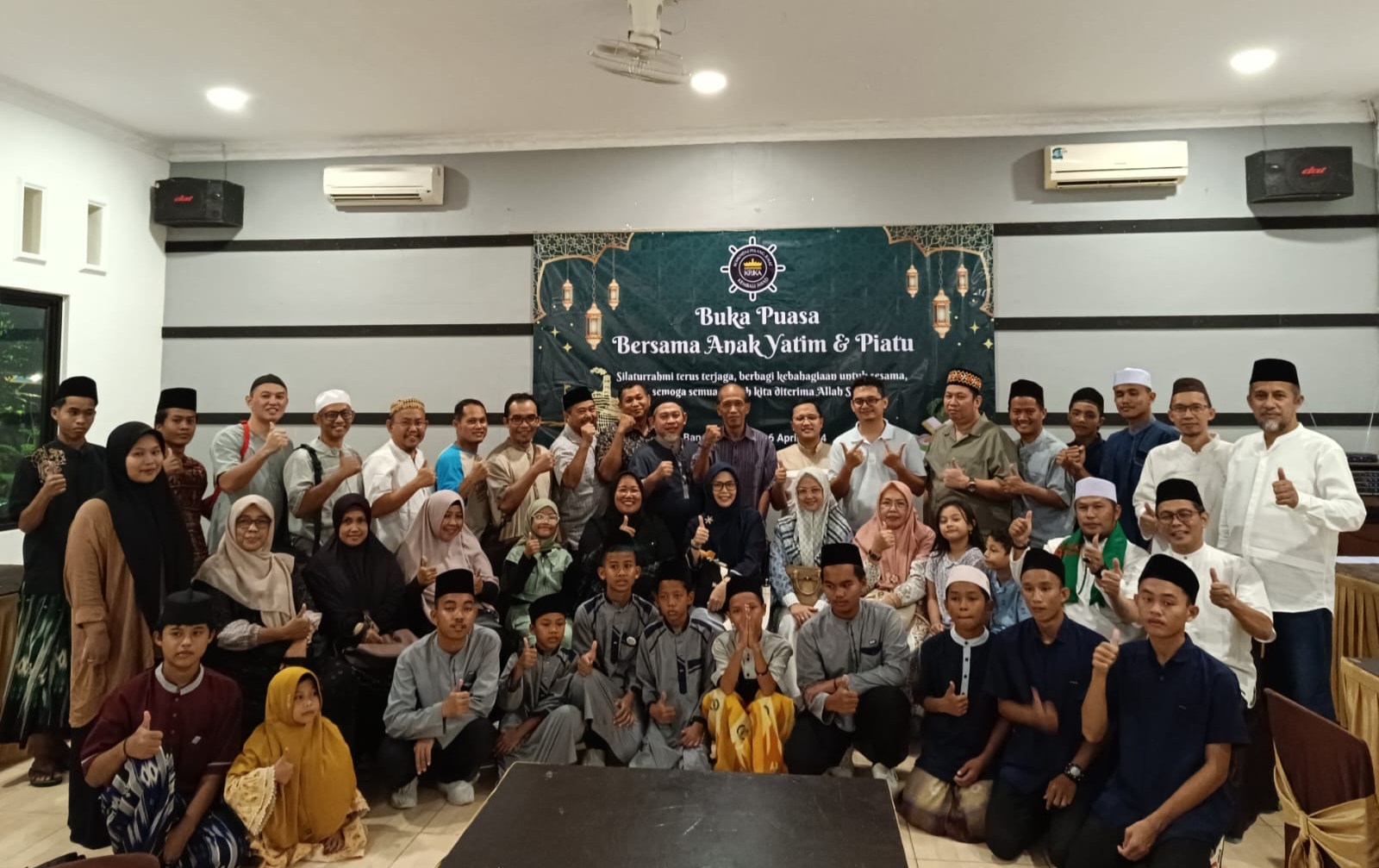 KPJKA Lampung Buka Puasa Bersama Dengan Anak Yatim Dan Piatu
