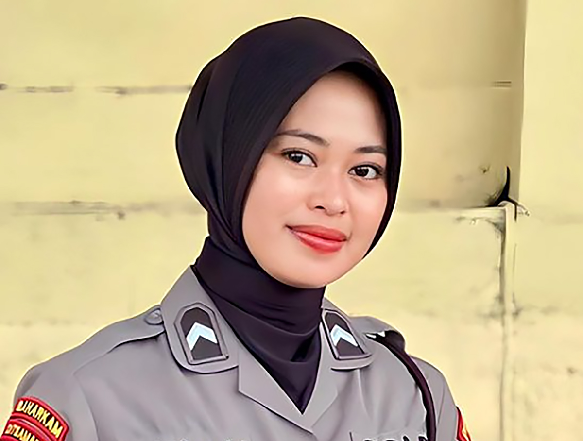 Sosok Bripda Selly Septiani, Polwan Cantik Berprestasi Jago Bela Diri Asal Lampung