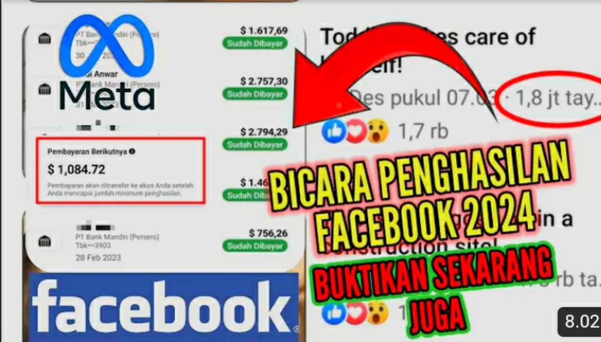 Cair! Segini Keuntungan yang Bisa Dihasilkan Dari Facebook Pro, Jumlahnya Bisa Fantastis