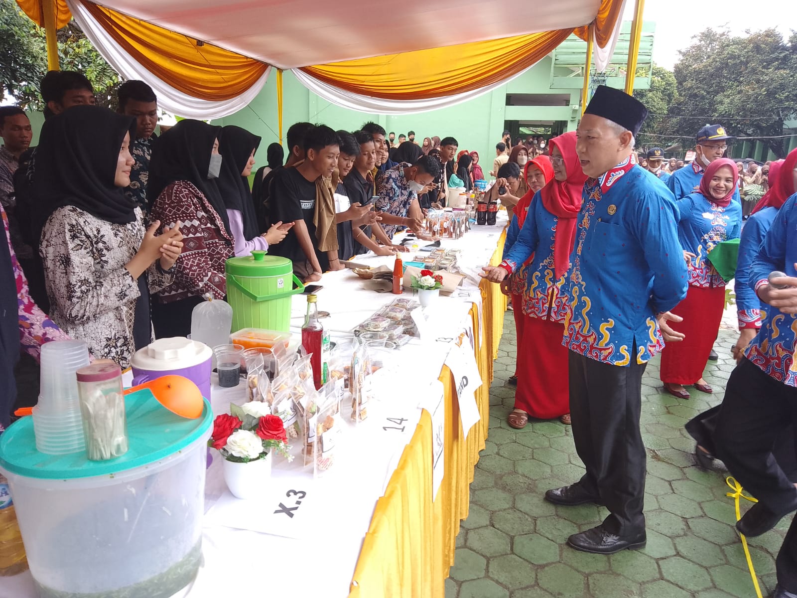 SMAN 13 Bandar Lampung Gelar Hasil Karya Kewirausahaan Siswa
