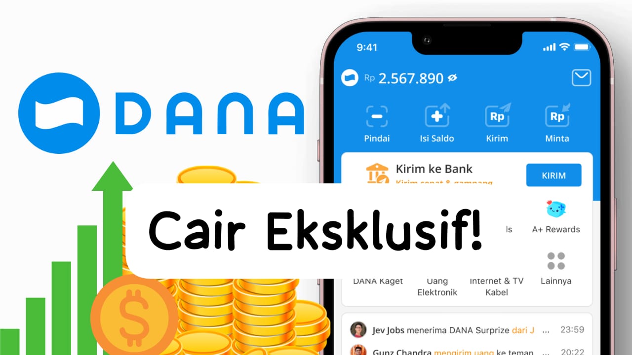 Cair Eksklusif! Saldo DANA Kaget Klaim Praktis Rp 300 Ribu, Amankan Link Asli Sekarang