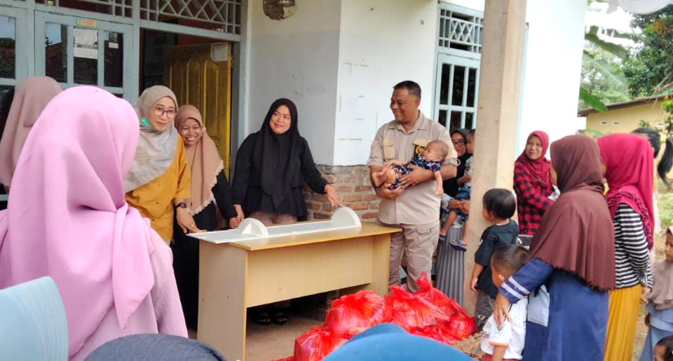 Anggota DPRD Pringsewu Berperan Turunkan Stunting
