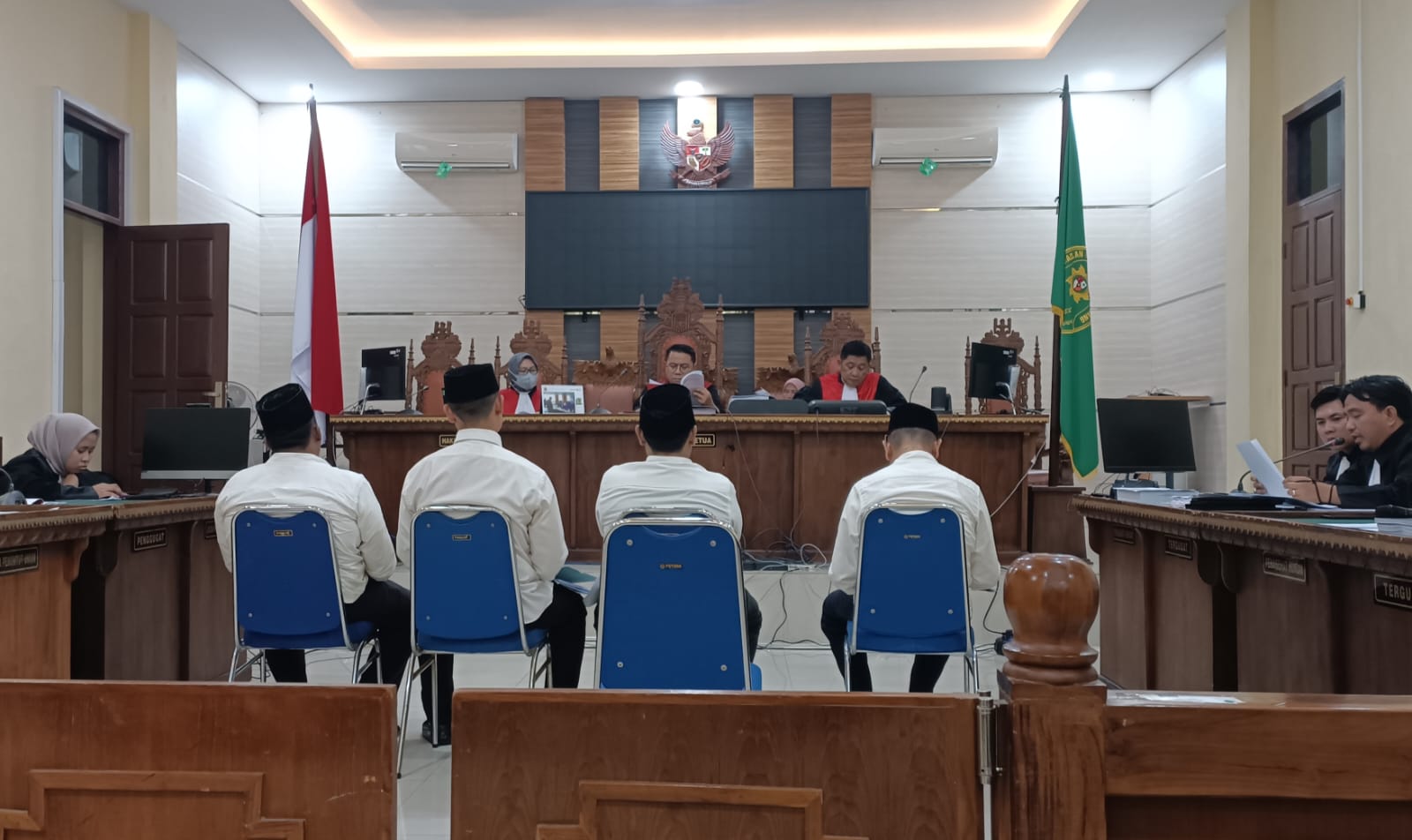 Bacakan Nota Pembelaan, Mantan Kadis PMD Lampura Minta Dibebaskan, Kuasa Hukum: Yakin 99 Persen