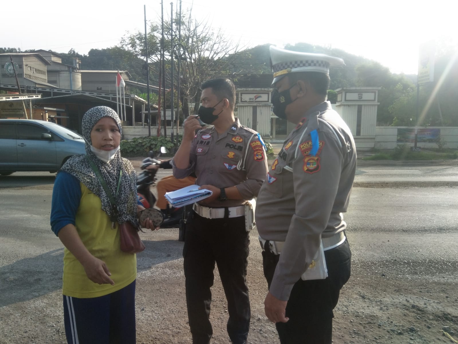 Bapak Anak di Panjang Tewas Terlindas Truk dalam Perjalanan Sekolah