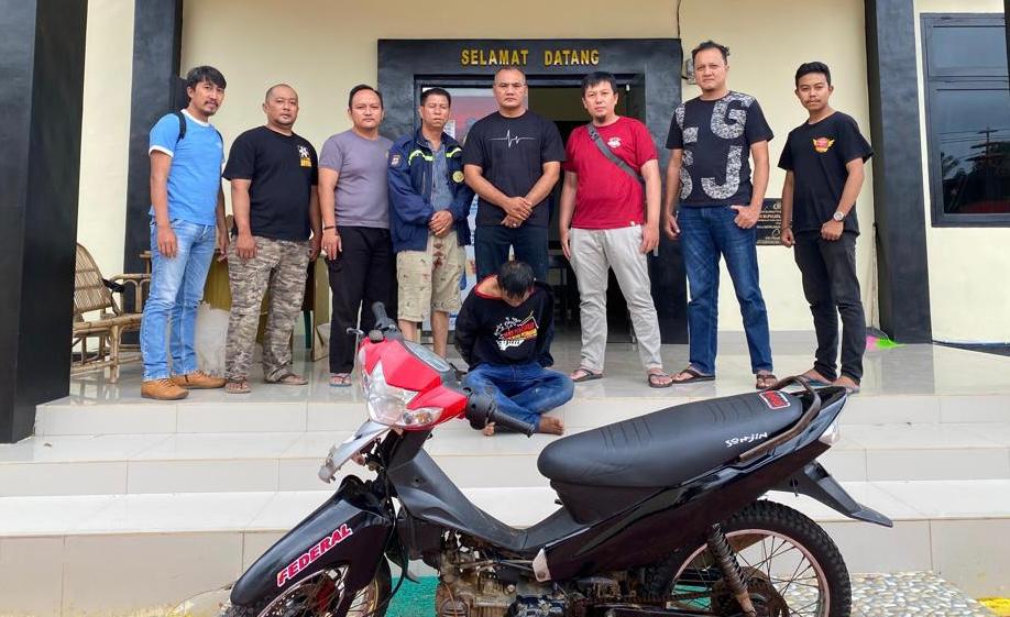 Gigit Tangan Petugas, Bandit Curanmor Dilumpuhkan