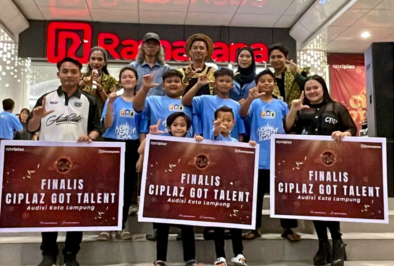 Tiga Bintang Ciplaz Go Talent Wakili Lampung di Event Nasional