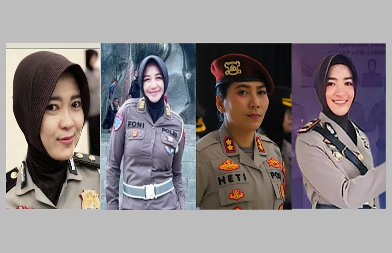 Barisan Polwan Cantik yang Jadi Kasat Lantas di Lampung, Tiga Masuk Mutasi Polri 2025