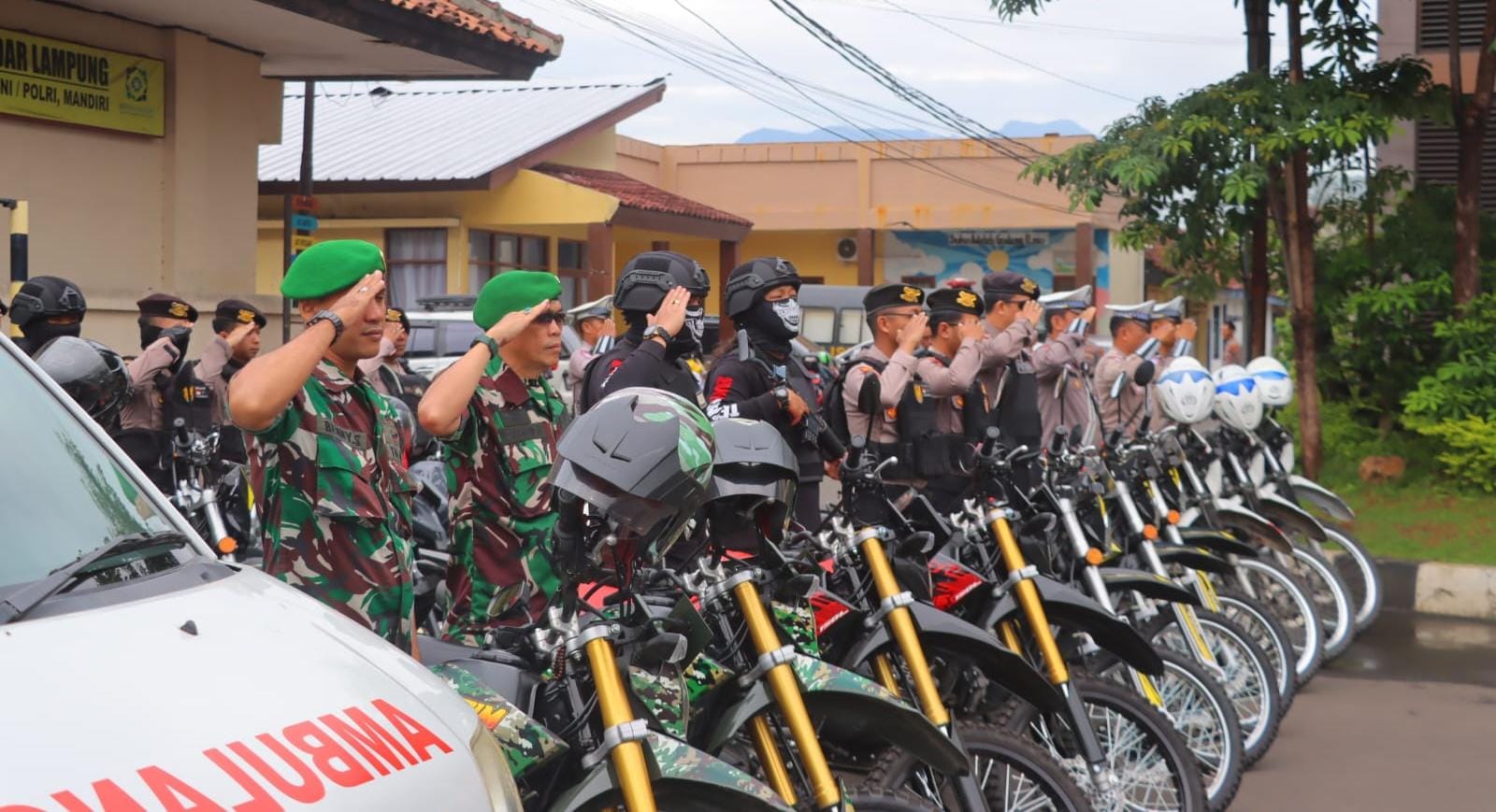 Polresta Bandarlampung Gelar Apel Operasi Ketupat Krakatau 2025 untuk Amankan Arus Mudik Lebaran