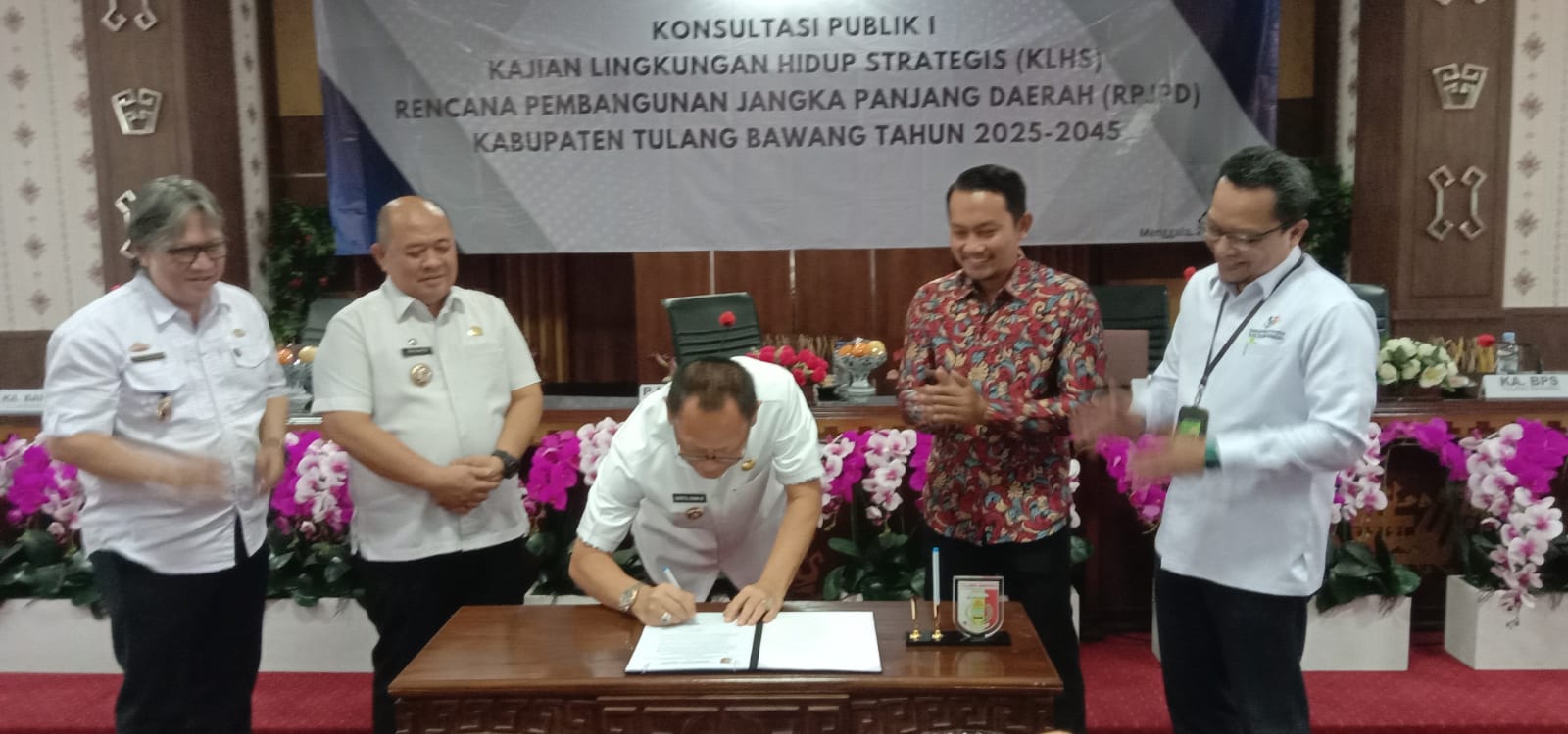 Songsong Indonesia Emas, Pemkab Tulang Bawang Mulai Susun RPJPD 2025 - 2045