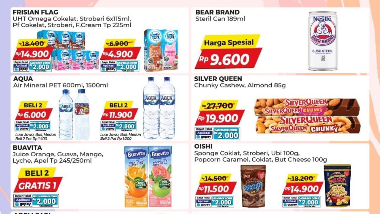 Promo Spesial Mingguan di Alfamart, Ada Susu Hingga Cokelat