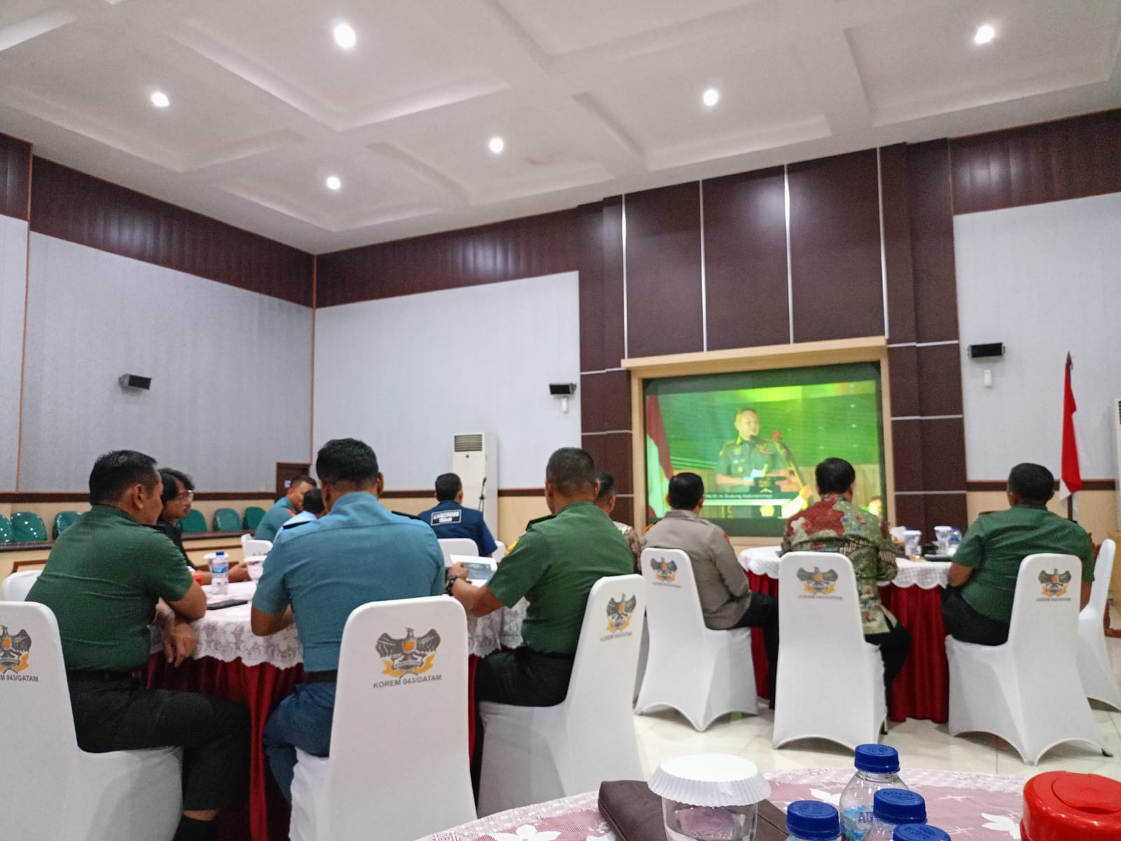 Saksikan KASAD Award, Ini Pesan Danrem 043/Gatam Untuk Media di Lampung