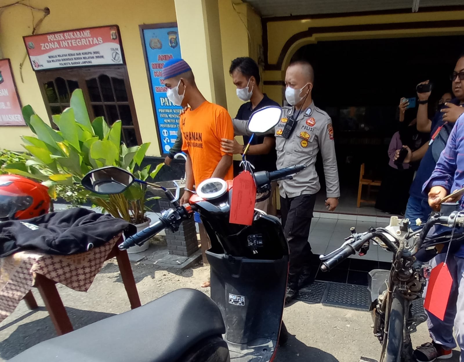 Miris, Pelaku Curanmor Ini Beralasan Mencuri untuk Biaya Hidup Anak dan Istri
