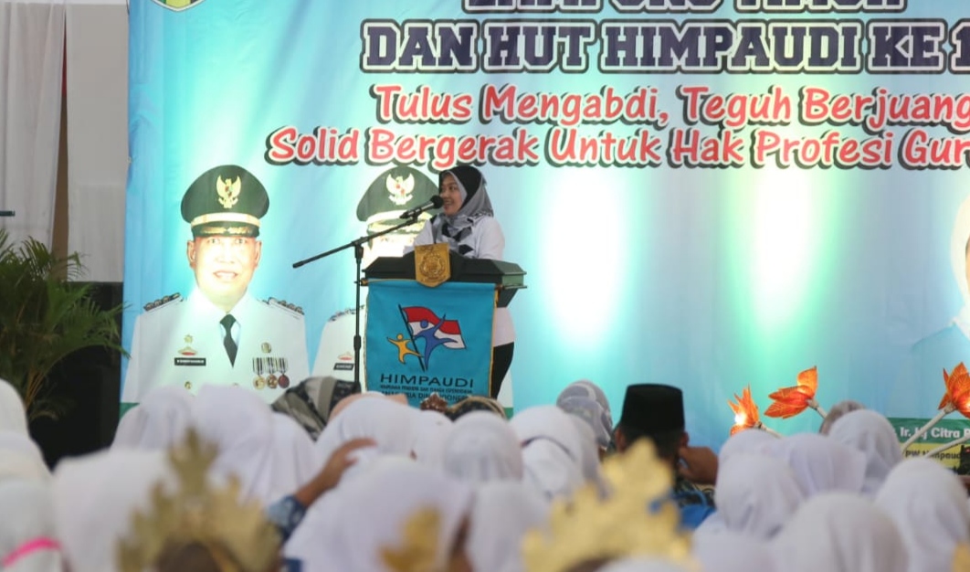 HUT Ke-17, Wagub Chusnunia Berharap Himpaudi Menjadi Wadah Perjuangan Guru PAUD
