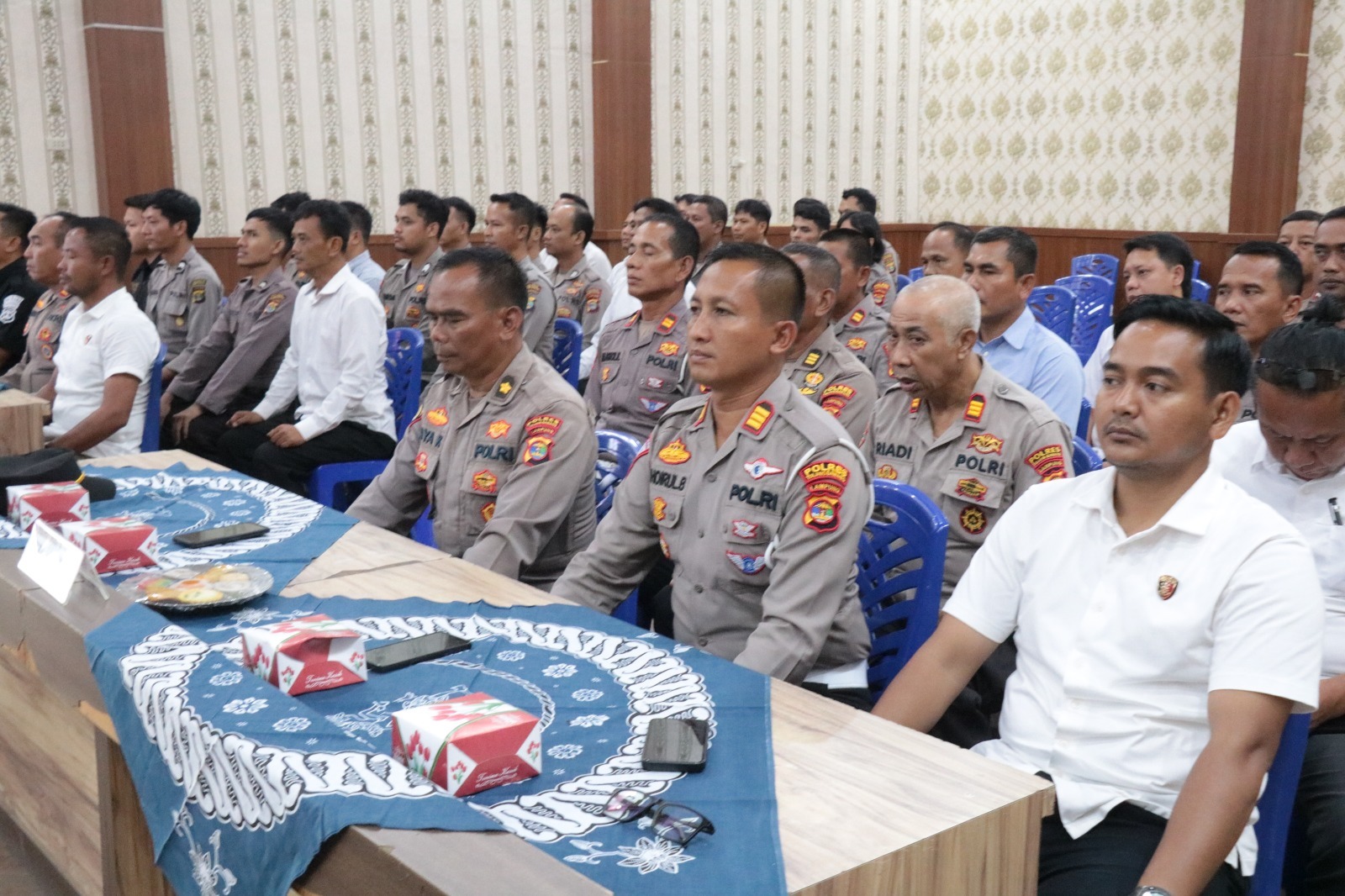 Puluhan Polisi di Tulang Bawang Dapat Konseling Psikologi, Ini Tujuannya