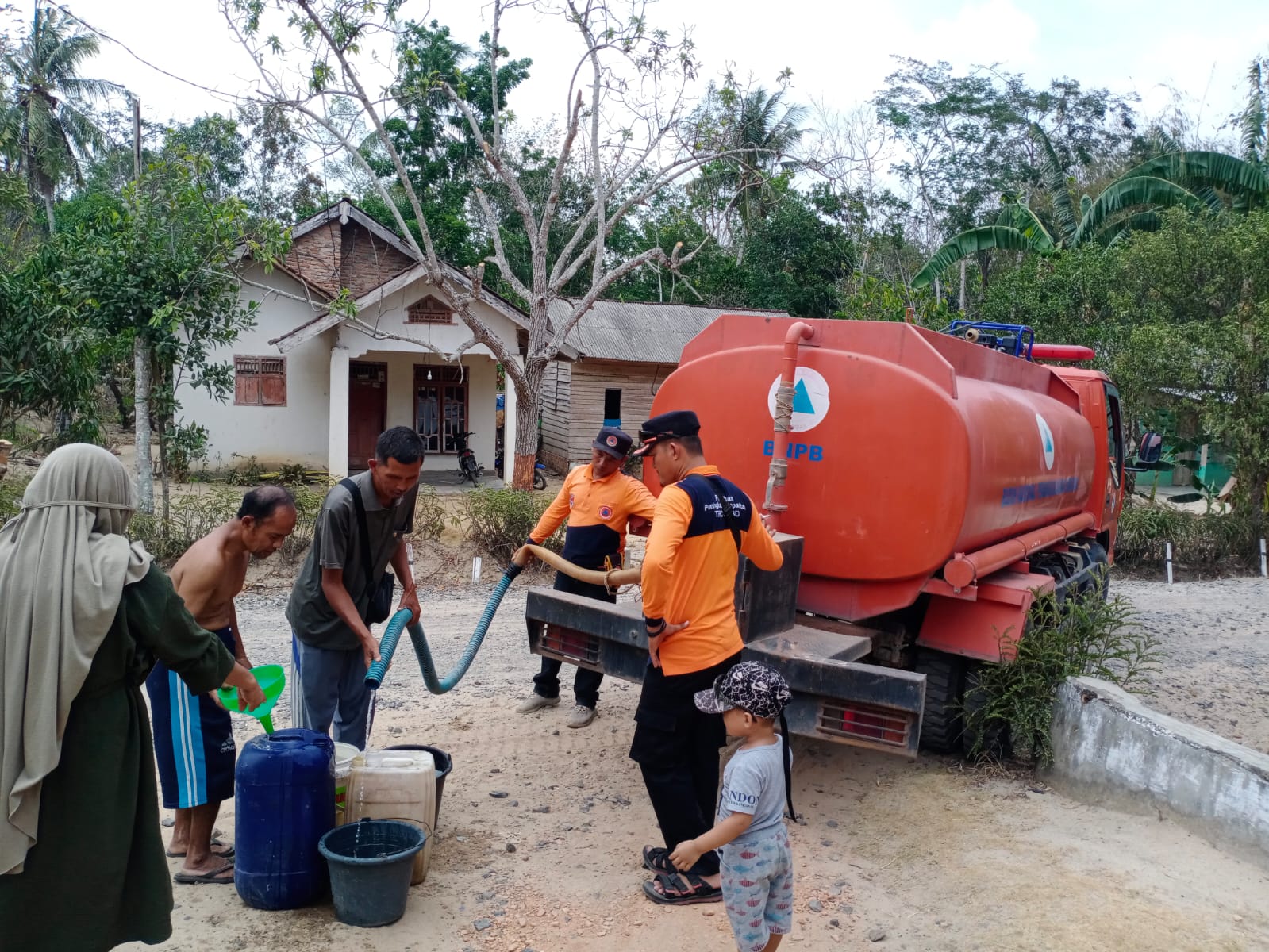 Masuki Musim Hujan, Pemkab Mesuji Mulai Hentikan Distribusi Air Bersih