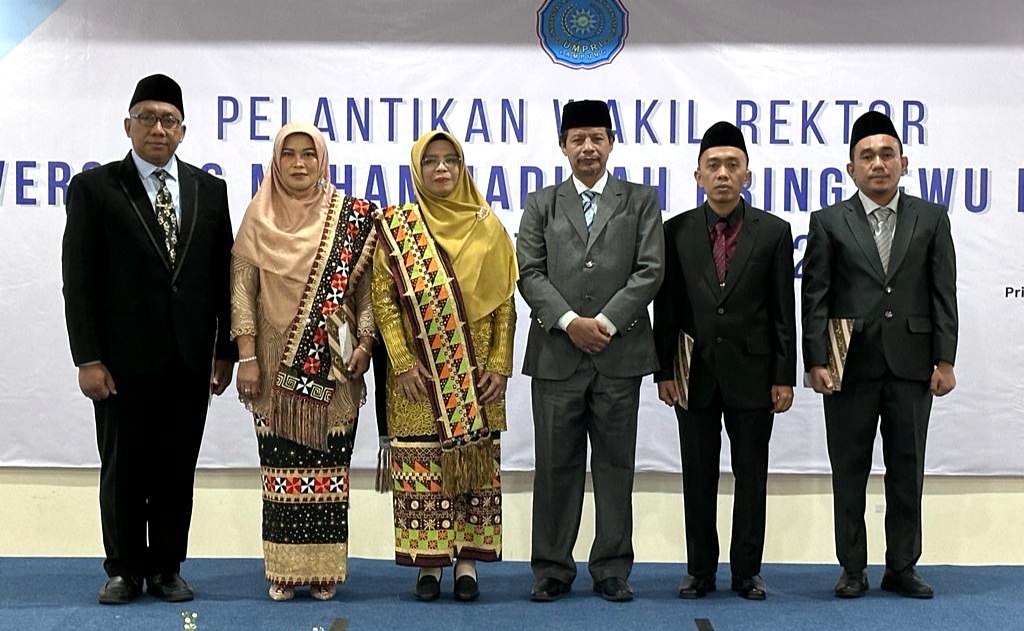 Selamat Bertugas! Empat Wakil Rektor Universitas Muhammadiyah Pringsewu Lampung Dilantik
