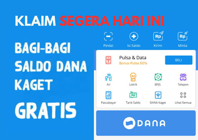 AMBIL Slot Kuota Link DANA Kaget Edisi Kamis 14 September 2023, Dapatkan Saldo DANA Gratis tak Terhingga