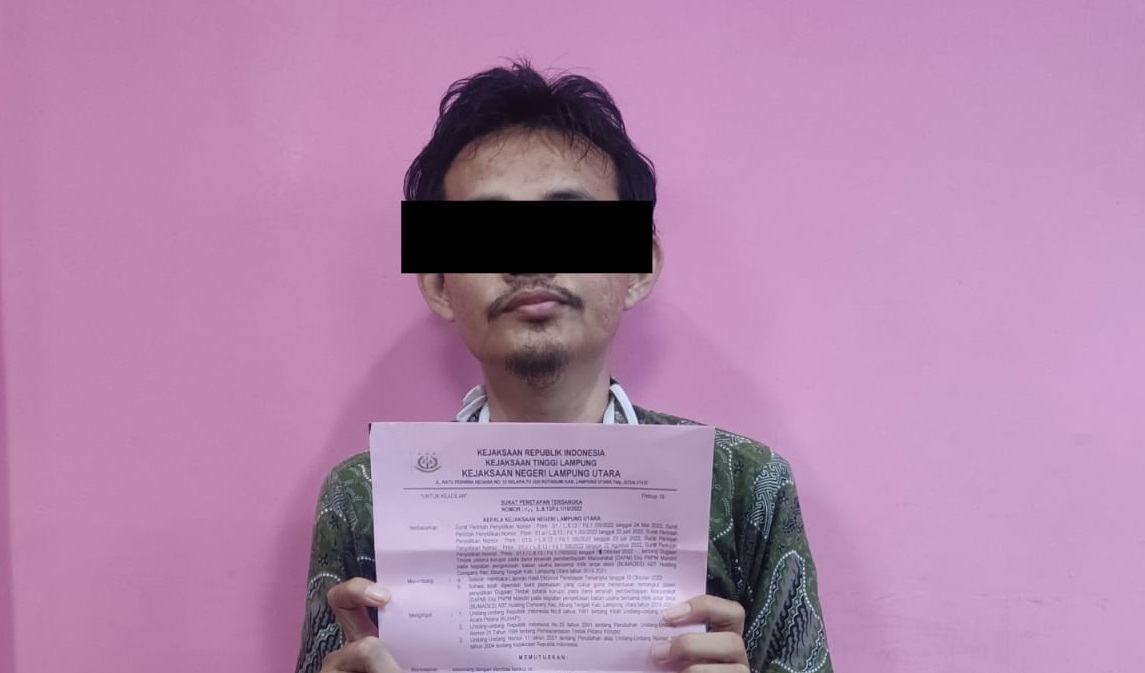 Lagi, Kejari Lampura Tetapkan 1 Tersangka Kasus Korupsi BUMADES 2019-2021