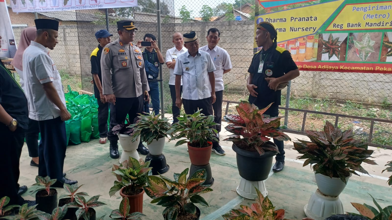 Bupati Lampung Timur Buka Kontes Tanaman Hias