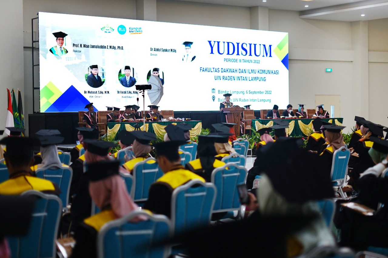 Yudisium 196 Calon Wisudawan, Begini Pesan Dekan Dakwah