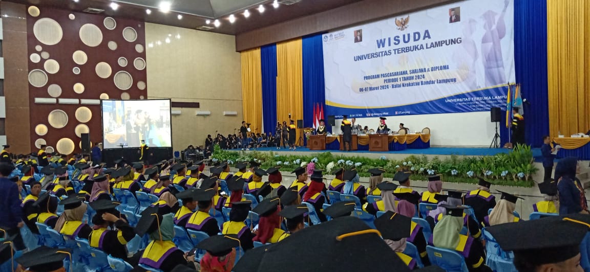 Setara dengan PTNBH di Indonesia, UT Mewisuda 2.172 Mahasiswa