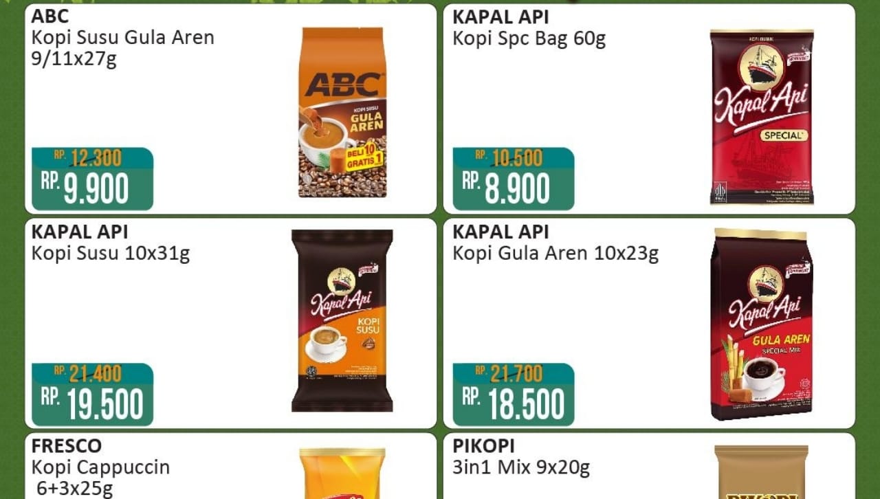 Promo Alfamart Spesial Akhir Pekan Untuk Aneka Produk Kopi Instant, Harga Mulai Rp7.900