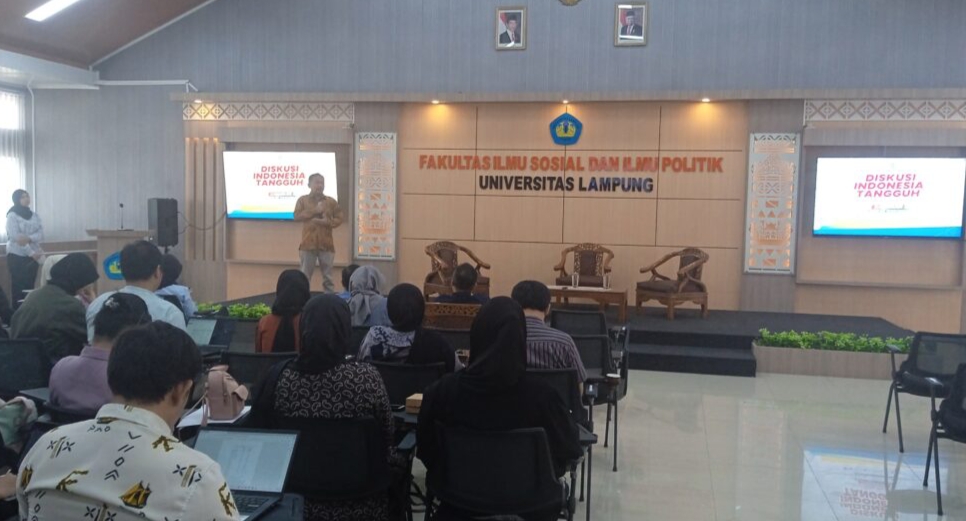 FISIP Unila Nobar Film Dokumenter Garapan AIDA dan Diskusi Indonesia Tangguh