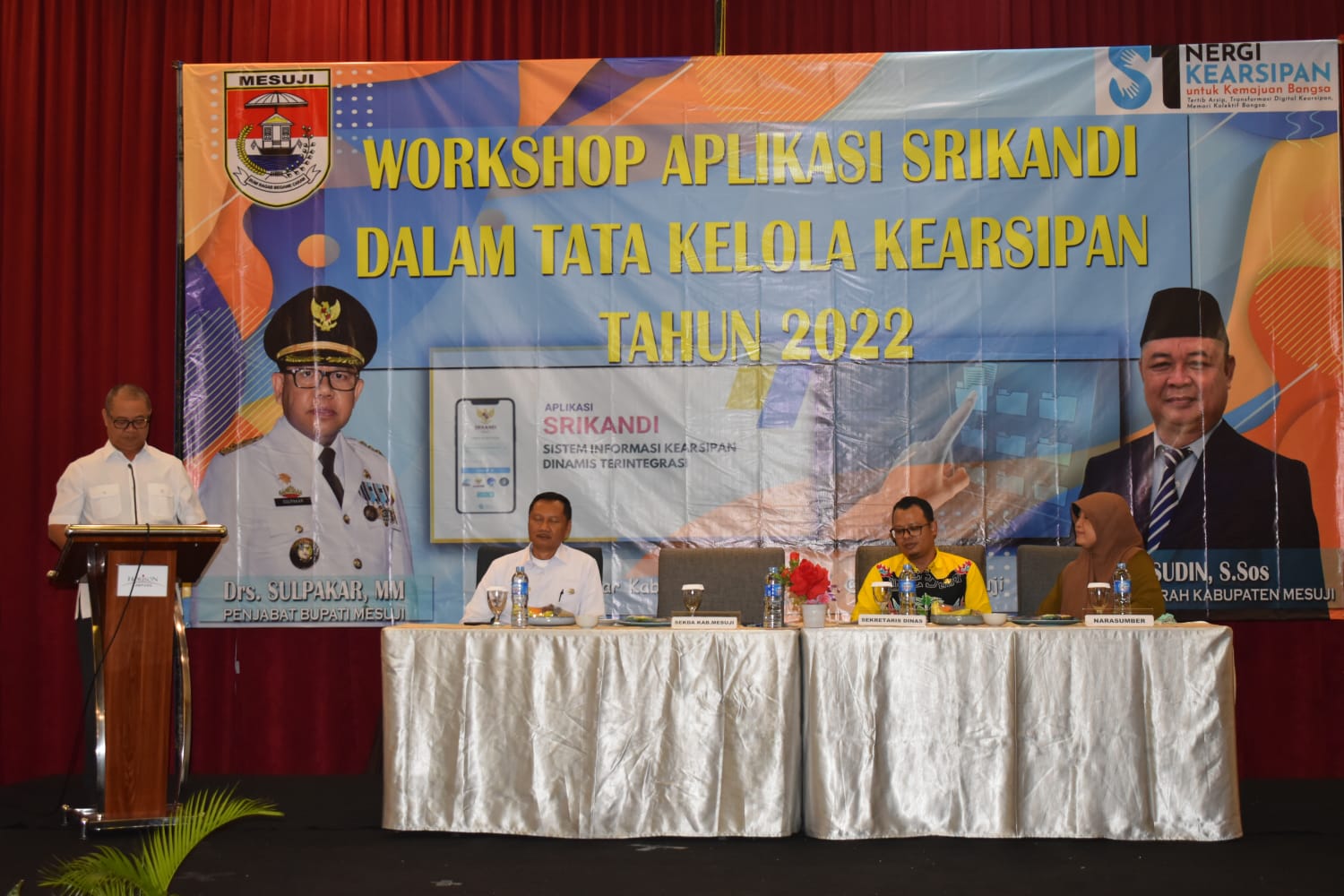 Workshop Aplikasi Srikandi oleh Dinas Perpustakaan Mesuji