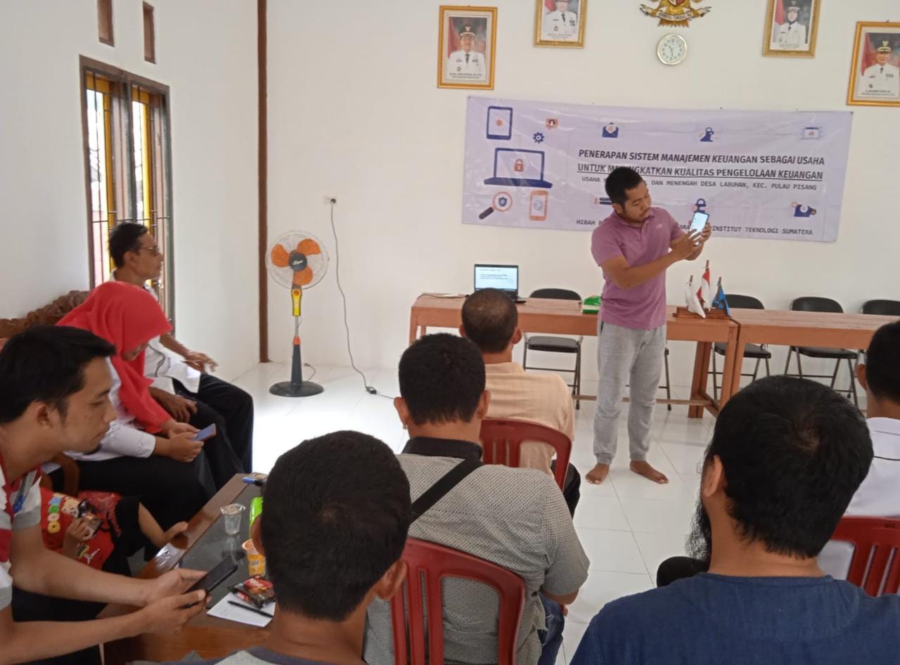 Dosen Teknik Industri Itera Beri Pelatihan Manajemen Keuangan