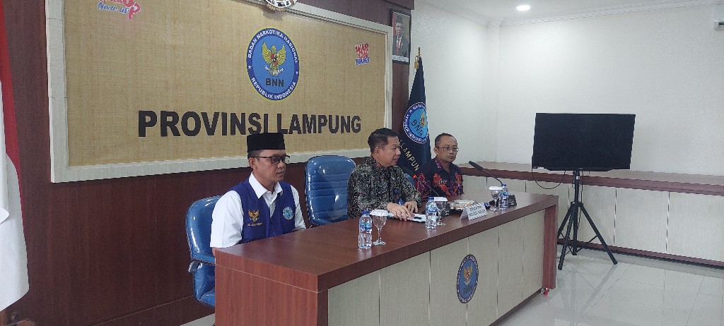 BNNP Lampung Tak Akui MY sebagai Honorer BNNK