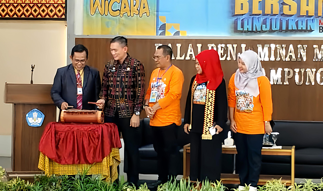 Serunya Semarak Bulan Merdeka Belajar 2024 di Lampung, Dari Gelar Wicara Hingga Senam Sekolah Sehat