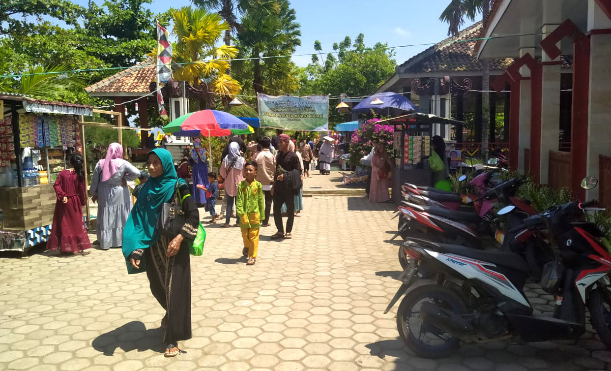 Objek Wisata Tanggamus Dipadati Pengunjung